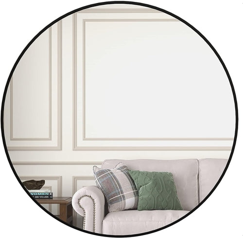 Eclipse Modern Infinity Mirror — Matte Black Frame (39")