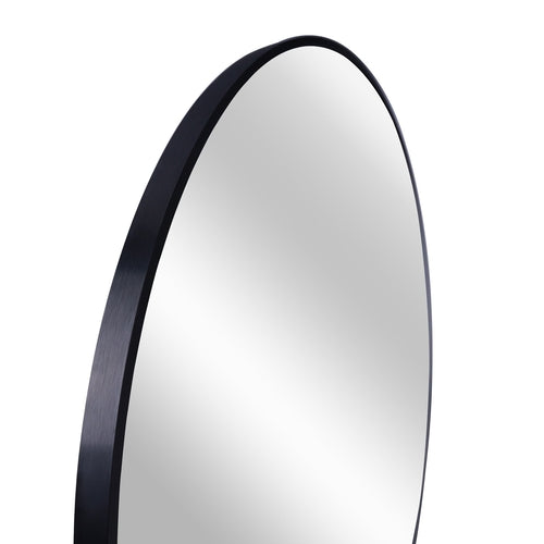 Eclipse Modern Infinity Mirror — Matte Black Frame (39")